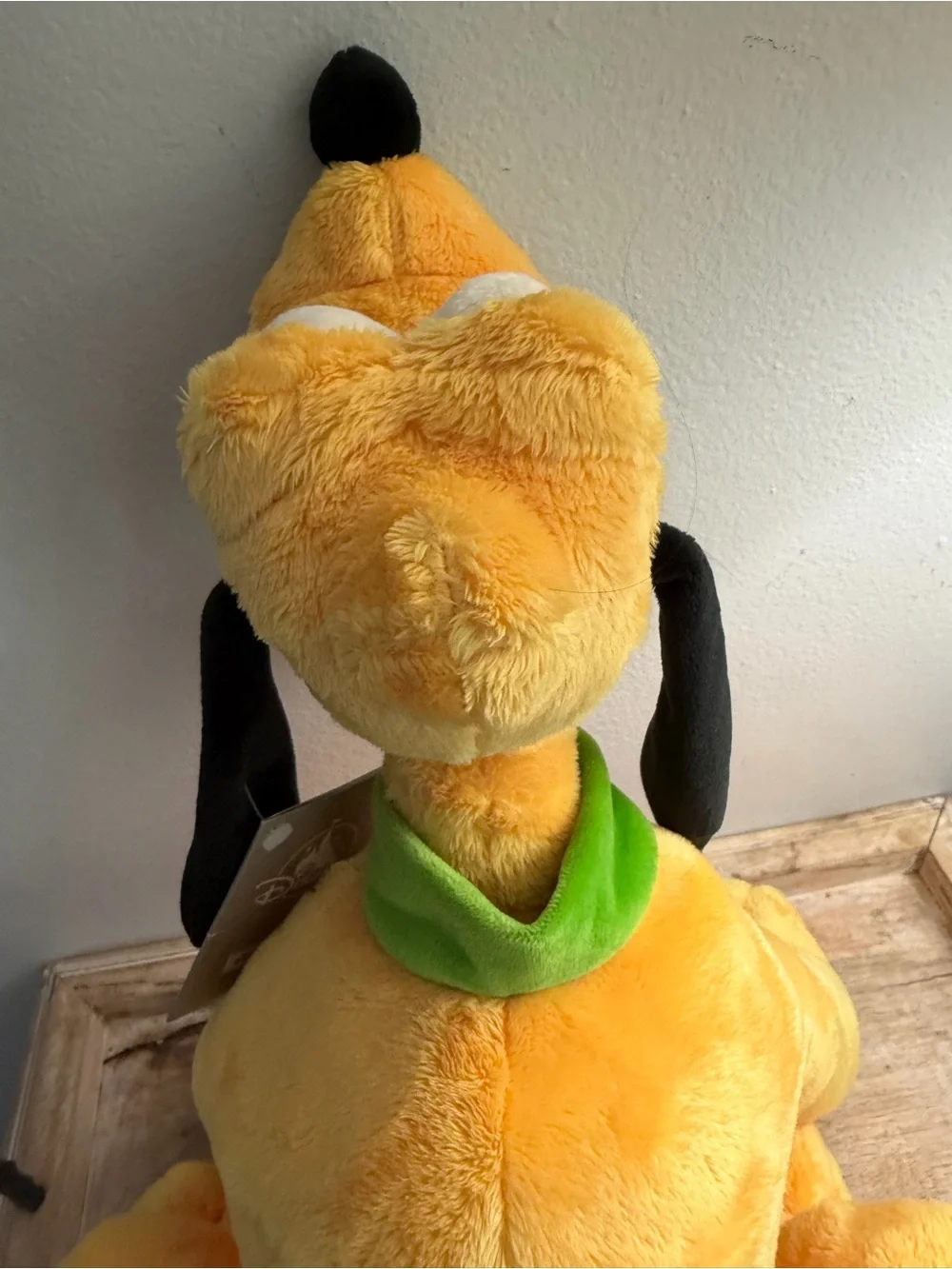 Walt Disney World Pluto Puppy Plush Tongue Out Disney Parks Exclusive w/ Tags